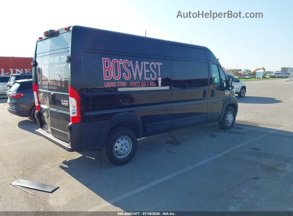 3C6LRVDG4ME538230 2021 RAM PROMASTER 2500 Black Задня права чверть
