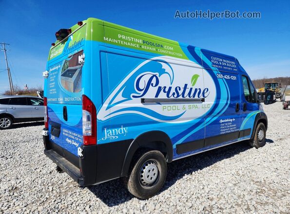 3C6LRVDG4PE504714 2023 RAM 2500 Blue Tył prawy