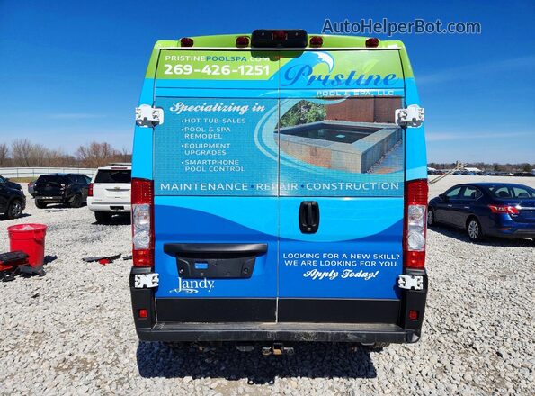 3C6LRVDG4PE504714 2023 RAM 2500 Blue Widok z tyłu