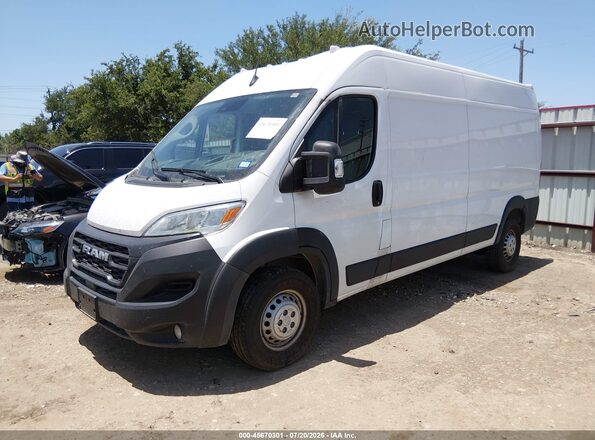 3C6LRVDG4TE175037 2026 RAM PROMASTER 2500 White Առջևի ձախ երեք քառորդ տեսարան