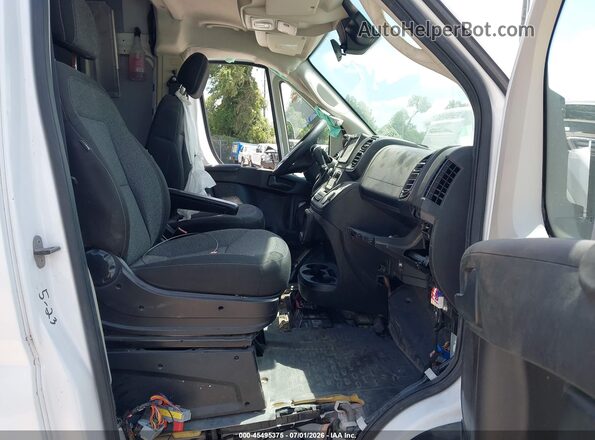3C6LRVDG5NE115982 2022 RAM PROMASTER 2500 Белый Вид салона спереди