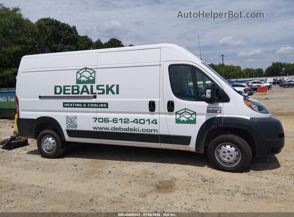 3C6LRVDG6ME508484 2021 RAM PROMASTER 2500 White Vista interior de 360 grados