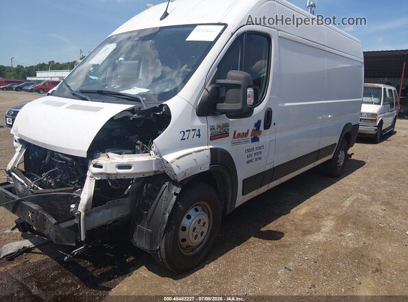 3C6LRVDG7NE110623 2022 RAM PROMASTER 2500 White Առջևի ձախ երեք քառորդ տեսարան
