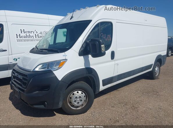 3C6LRVDG7PE535326 2023 RAM PROMASTER 2500 Белый Передняя левая четверть
