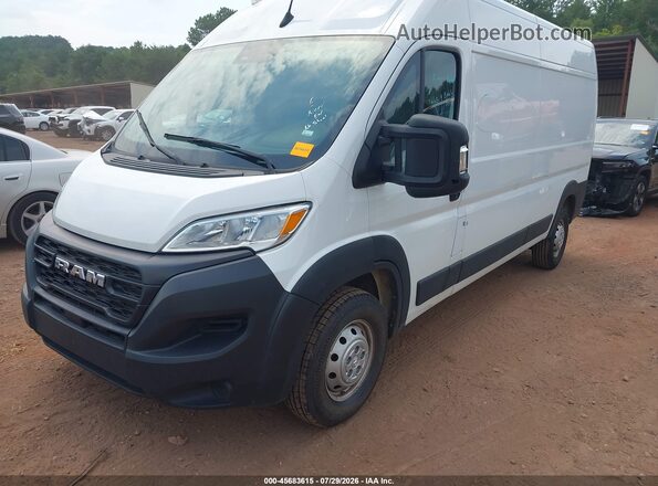 3C6LRVDG7PE598412 2023 RAM PROMASTER 2500 White წინა მარცხენა ხედი სამი მეოთხედიდან