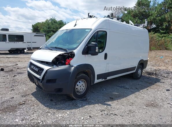 3C6LRVDGXNE107618 2022 RAM PROMASTER 2500 Белый Передняя левая четверть