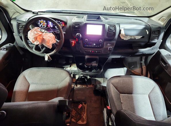 3C6LRVDGXRE153603 2024 RAM PROMASTER White Dashboard view