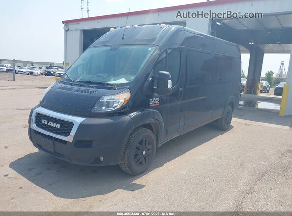 3C6LRVPGXME511173 2021 RAM PROMASTER 2500 Black Vista tres cuartos delantera izquierda