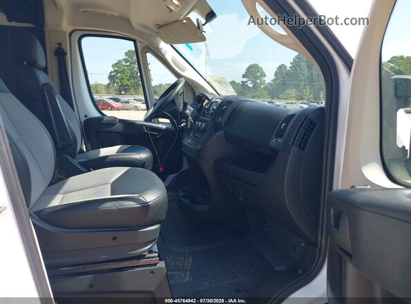 3C6LRVVG7ME530430 2021 RAM PROMASTER 2500 White Vista interior delantera