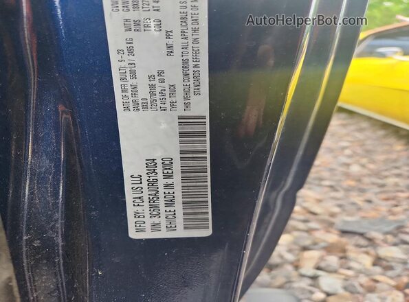 3C6MR5AJ0RG134034 2024 RAM 2500 Blue Շարժիչի բաժամունքի տեսք