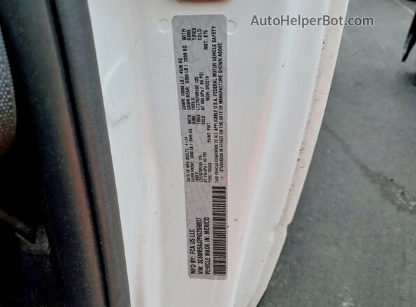 3C6MR5AJ2RG269807 2024 RAM 2500 White VIN sticker view