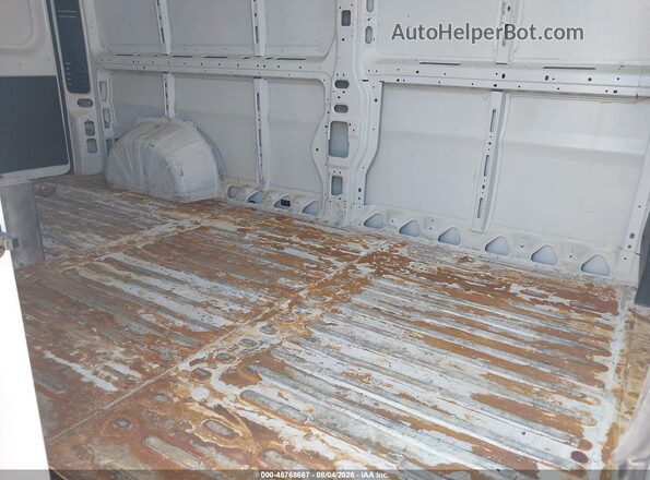 3C6MRVHG2SE549240 2025 RAM PROMASTER 3500 White Widok naklejki z numerem VIN