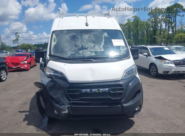 3C6MRVHG4SE517826 2025 RAM PROMASTER 3500 White Instrument cluster view