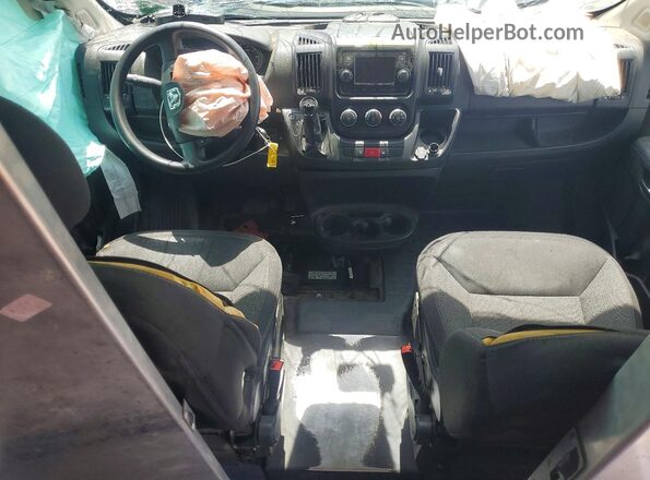 3C6MRVJG0ME556345 2025 RAM PROMASTER Gray Widok deski rozdzielczej