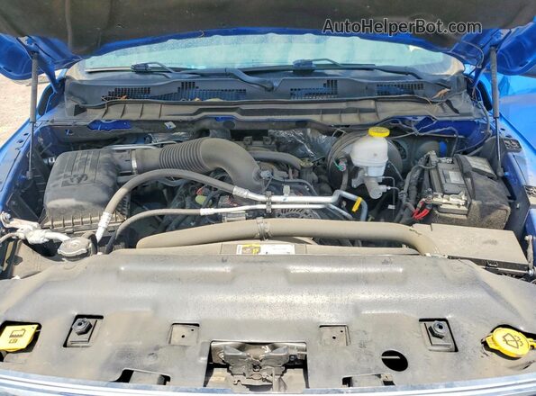 3C6RR6KT1MG586806 2021 RAM 1500 Синий Вид задней части салона