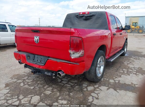 3C6RR6KT6GG343609 2016 RAM 1500 Red Widok z przodu