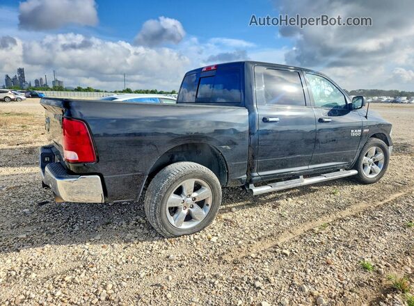3C6RR6LT0HG504696 2017 RAM 1500 Черный Задняя правая четверть