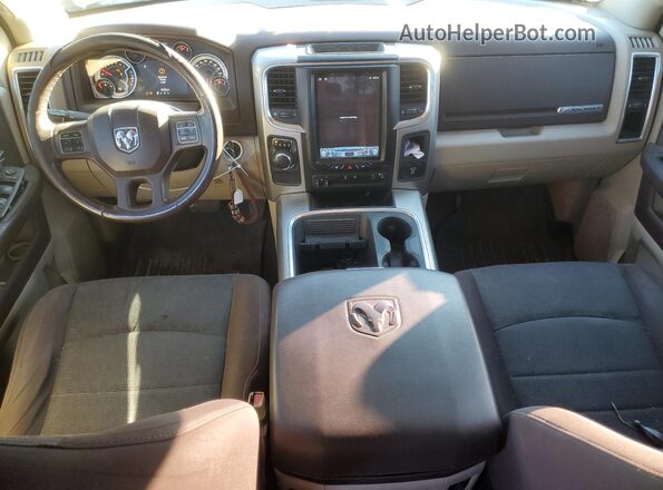 3C6RR6LT0JG146179 2018 RAM 1500 Black Dashboard view