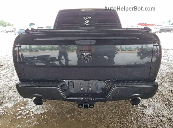 3C6RR6LT1HG592321 2017 RAM 1500 Black Rear view