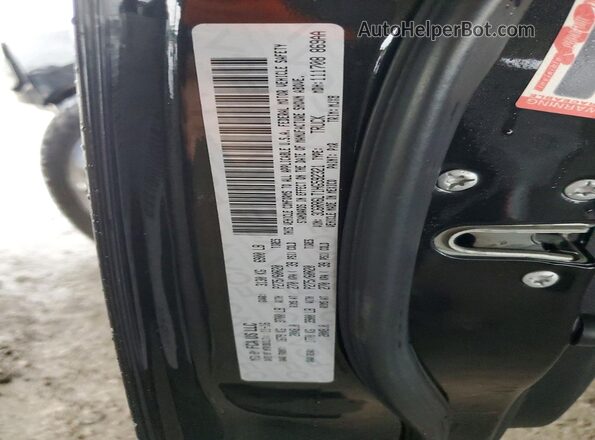 3C6RR6LT1HG592321 2017 RAM 1500 Black VIN sticker view