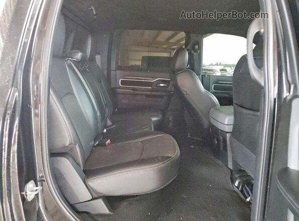 3C6RR6LT1HG592321 2017 RAM 1500 Black Rear seats view