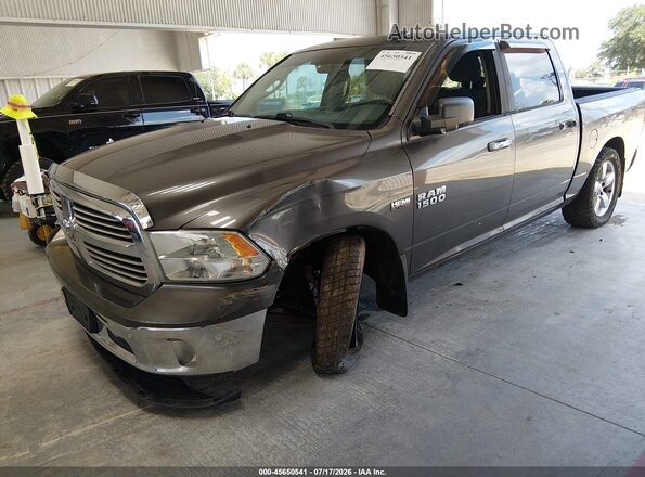 3C6RR6LT2GG292799 2016 RAM 1500 Gray Առջևի ձախ երեք քառորդ տեսարան