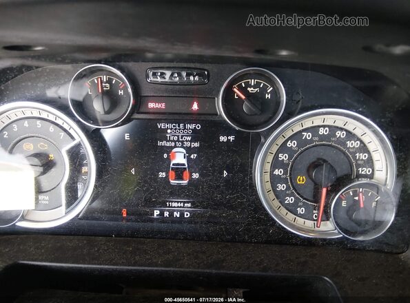 3C6RR6LT2GG292799 2016 RAM 1500 Gray Հետևի նստատեղերի տեսք