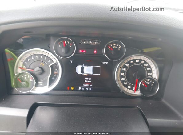 3C6RR6LT5HG687075 2017 RAM 1500 Gray Rear seats view
