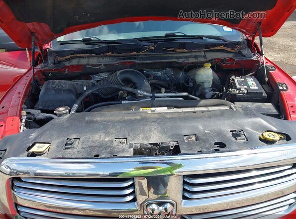 3C6RR6LT6GG343785 2016 RAM 1500 Red Вид ззаду