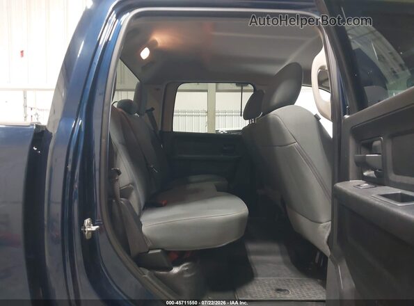 3C6RR7KG4KG567351 2019 RAM 1500 CLASSIC Blue Widok naklejki z numerem VIN