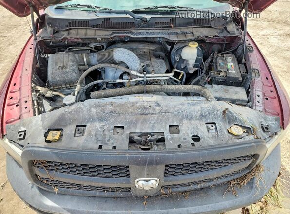 3C6RR7KT0JG178802 2018 RAM 1500 Red Սալոնի հետևի տեսք