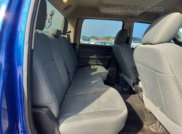 3C6RR7KT1GG163864 2016 RAM 1500 Blue Widok tylnych siedzeń