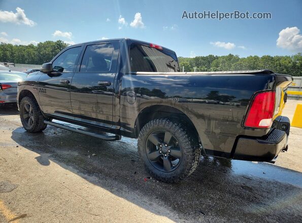 3C6RR7KT1HG574036 2017 RAM 1500 Черный Задняя левая четверть