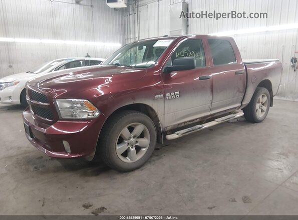 3C6RR7KT1HG788508 2017 RAM 1500 Maroon Przód lewy