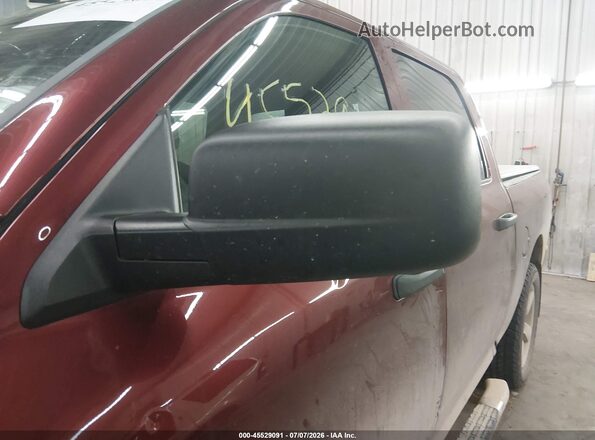 3C6RR7KT1HG788508 2017 RAM 1500 Maroon Widok zestawu wskaźników