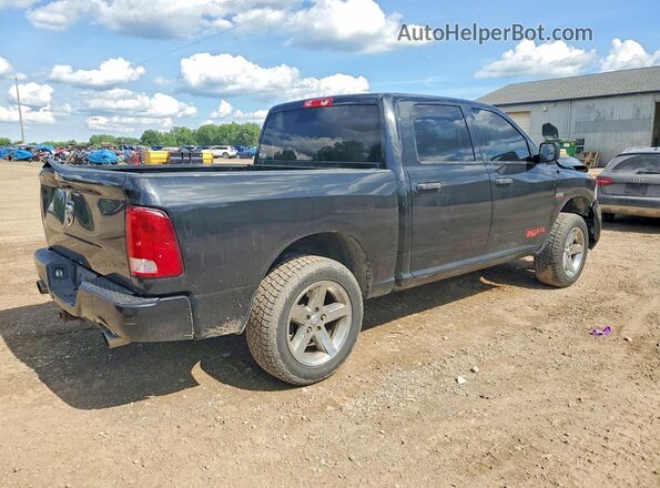 3C6RR7KT1JG123629 2018 RAM 1500 Black Հետևի աջ