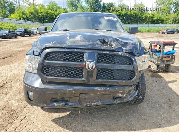 3C6RR7KT1JG123629 2018 RAM 1500 Black Դիմացի տեսք