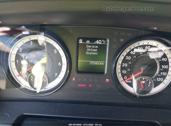 3C6RR7KT1LG263764 2020 RAM 1500 CLASSIC Black Vista de los asientos traseros