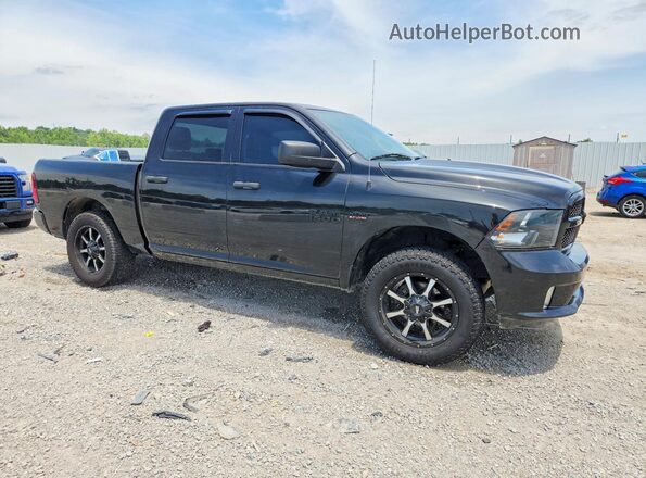 3C6RR7KT3HG627240 2017 RAM 1500 Черный Передняя правая четверть