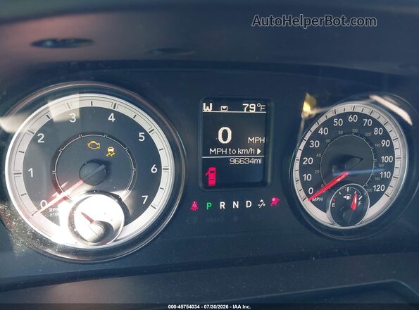 3C6RR7KT4GG345090 2016 RAM 1500 Black Հետևի նստատեղերի տեսք