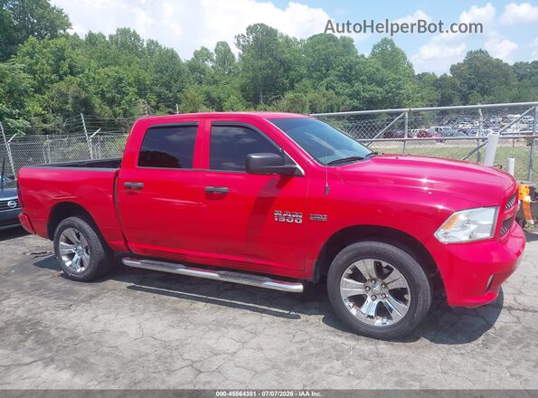 3C6RR7KT6GG266794 2016 RAM 1500 Красный Вид задней части салона