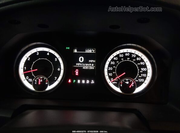 3C6RR7KT6GG338416 2016 RAM 1500 Black უკანა სავარძლების ხედი