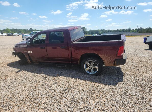 3C6RR7KT8LG132010 2020 RAM 1500 Maroon Trasero izquierdo