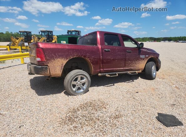 3C6RR7KT8LG132010 2020 RAM 1500 Maroon Trasero derecho