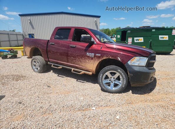3C6RR7KT8LG132010 2020 RAM 1500 Maroon Delantero derecho