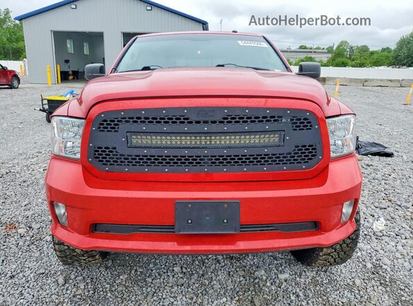 3C6RR7KT9GG110166 2016 RAM 1500 Red Դիմացի տեսք