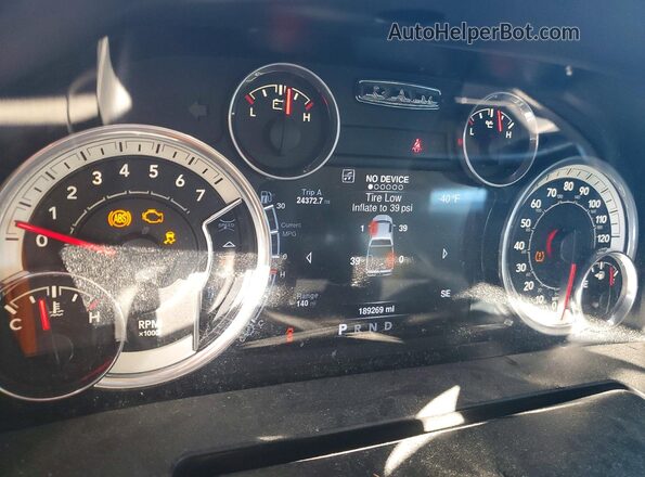 3C6RR7LT0GG164258 2016 RAM 1500 Синий Вид щитка приборов