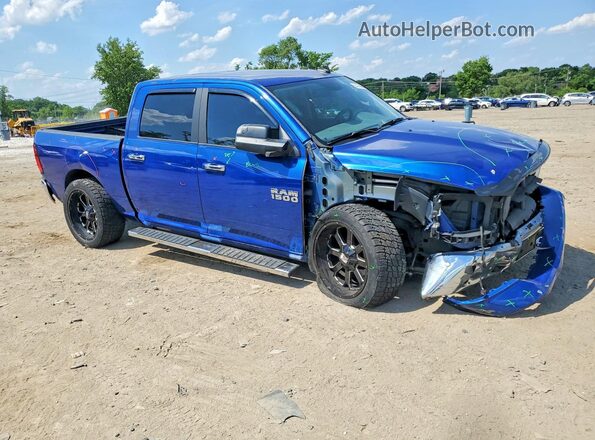 3C6RR7LT0HG525151 2017 RAM 1500 Blue Delantero derecho