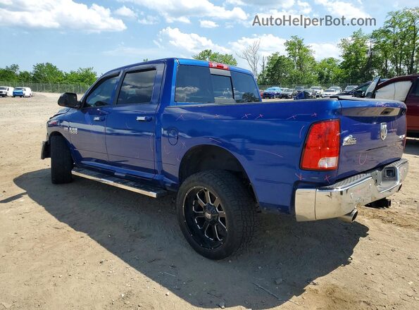 3C6RR7LT0HG525151 2017 RAM 1500 Blue Trasero izquierdo