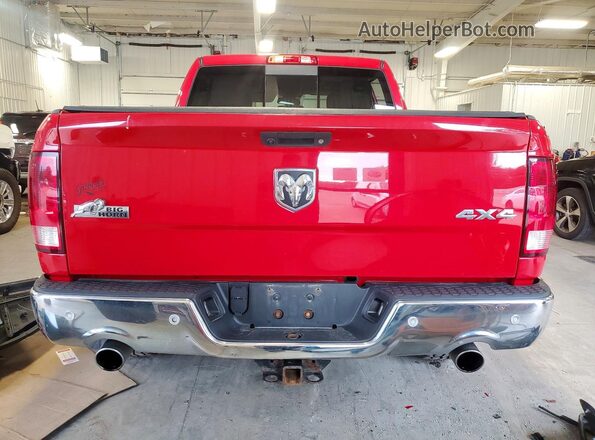 3C6RR7LT0HG543813 2017 RAM 1500 Red Widok z tyłu